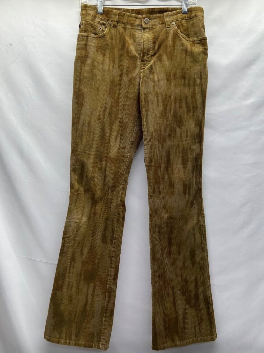 Ralph Ralph Lauren Women's Vintage Brown Corduroy Bootcut Pants Size 6 Classic Y